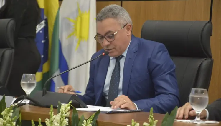 Vereador Marilon Barbosa, presidente da Câmara Municipal de Palmas.